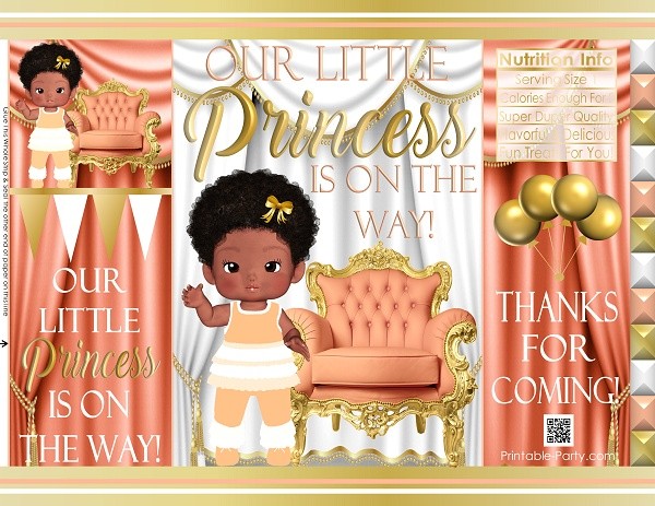 printable-chip-bags-royal-princess-peachgold-african-baby-shower