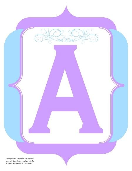 fancy-lavender-light-blue-printable-banners-letters-numbers