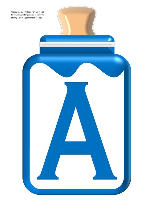 LARGE-BLU-BABY-BOTTLE-BANNER-LETTERS