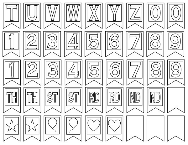 Tiny 1.5-inch-white-printable-banner-letters