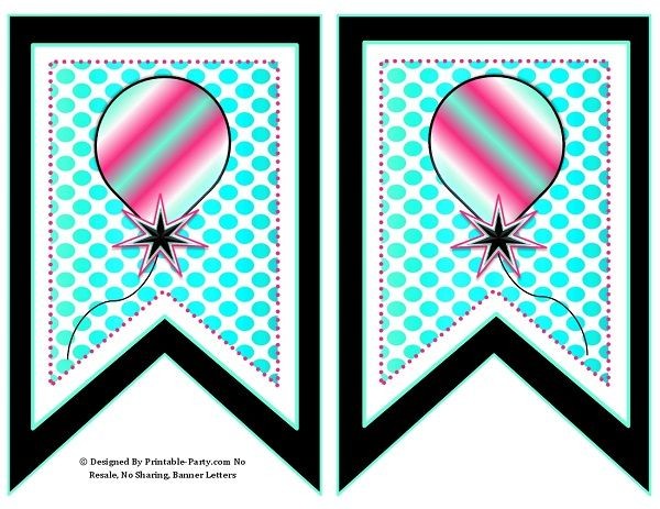 5-inch-swallowtaill-black-pink-aqua-dots-printable-banner-letters-a-z-0-9