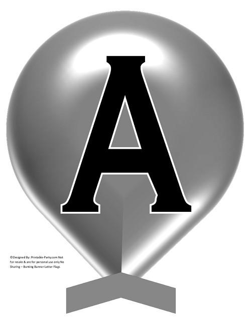 LARGE-GREY-BALLOON-PRINTABLE-BANNER-LETTERS-A-Z-0-9