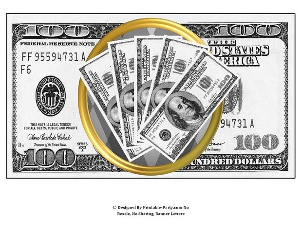 printable-party-supplies-money-banner-letters-a-z-grey-black-gold-hundred-dollar