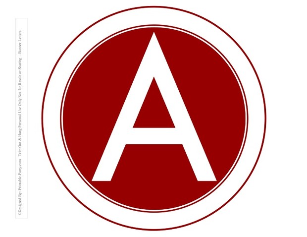 8-INCH-WHITE-DARK-RED-PRINTABLE-BANNER-LETTERS-A-Z-0-9
