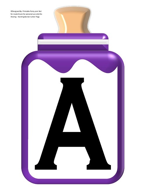 LARGE-PURPLE-BABY-BOTTLE-BANNER-LETTERS