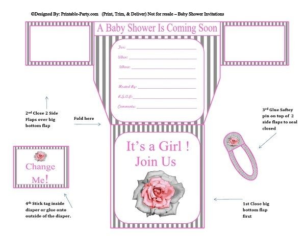 grey-white-stripes-pink-flower-diaper-girl-baby-shower-invitation