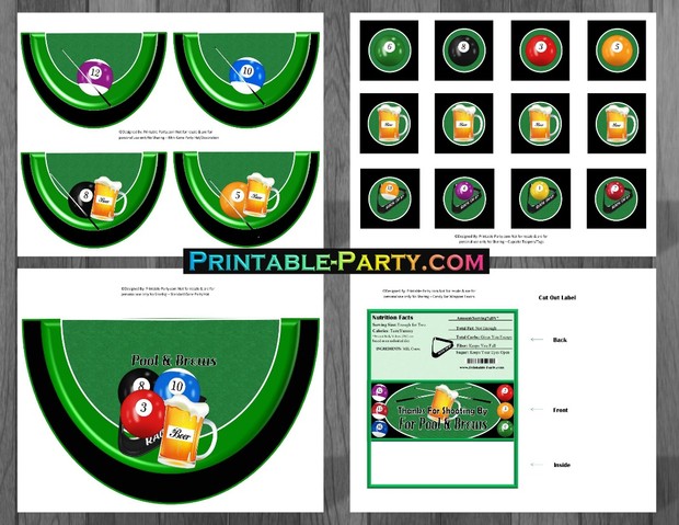 Pool-and-Brews-Billiards-themed-party-supplies