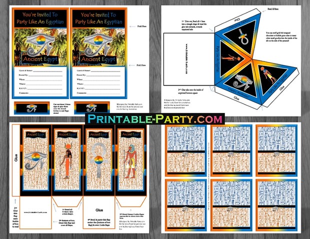 ancient-egyptian-printable-birthday-party-supplies-