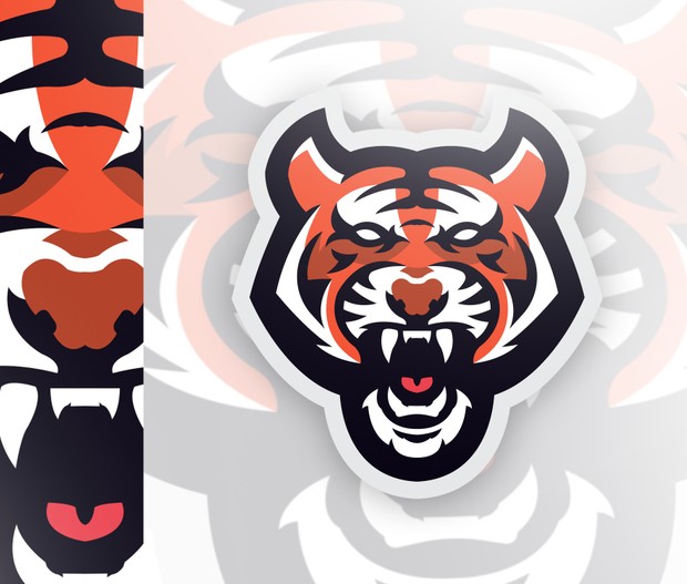 Tiger - Mascot, Sporty, eSports Logo!