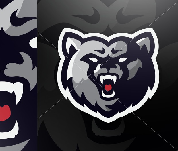 Bear - Mascot, Sporty, eSports Logo!