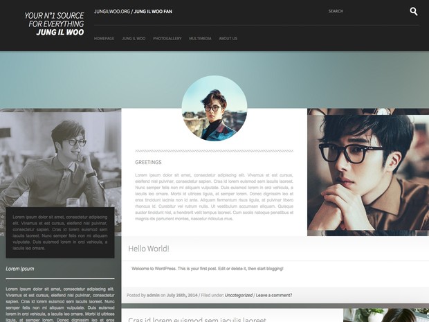 WordPress & Coppermine / Premium Theme #01
