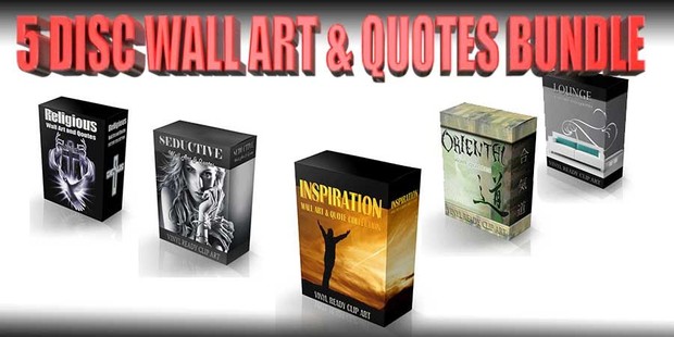 wall art & quote bundle vol 2