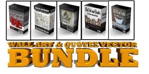wall art & quote bundle vol 1