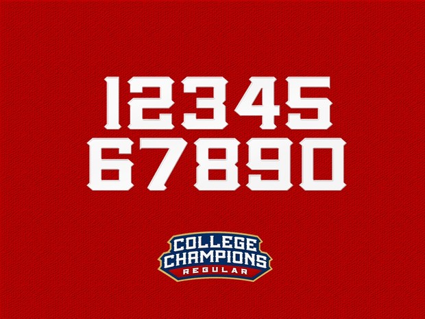 College Championship Font Family