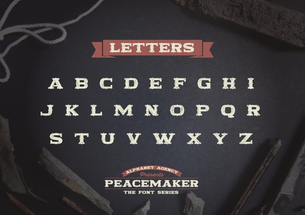 PEACEMAKER FONT SERIES