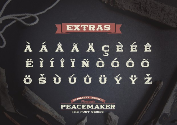 PEACEMAKER FONT SERIES