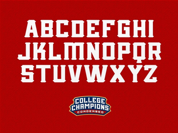 College Championship Font Family