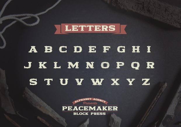 PEACEMAKER FONT SERIES