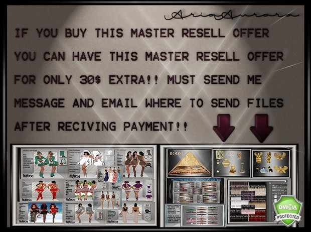 MASTER RESELL OFFER 2017(1) ONLY TO 5 PEOPLE!!!