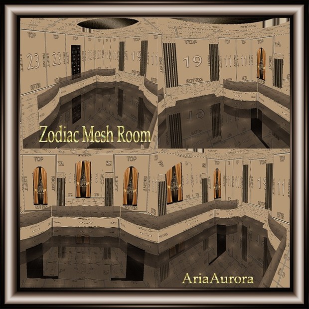 Zodiac Room Mesh Resell Right!!!