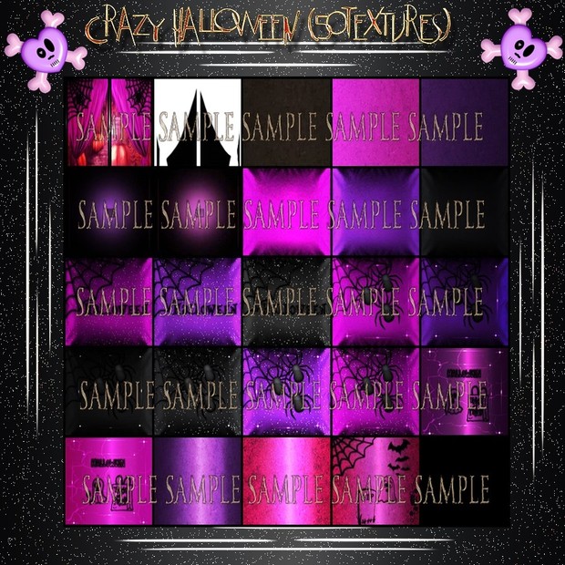 Crazy Halloween (50Textures) No Resell