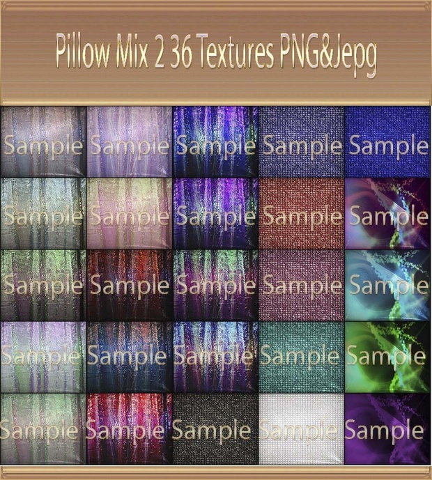 Pillow Mix Pack 2 /36 Textures
