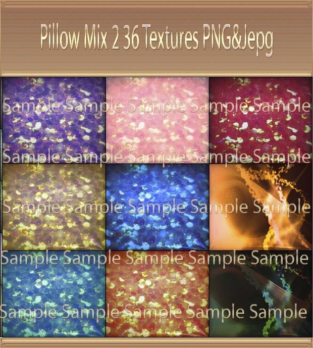 Pillow Mix Pack 2 /36 Textures
