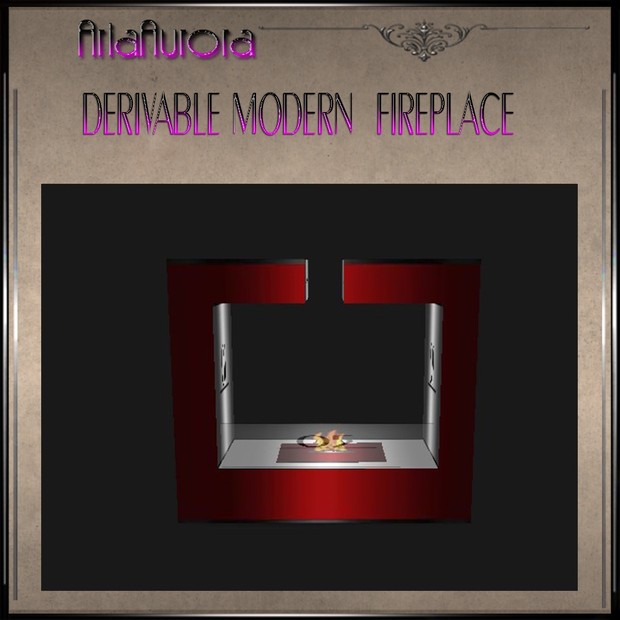 Modern Fireplace Mesh.Resell Right!