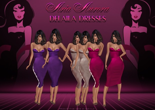 Delaila Dresses (Sis3D)+PSD/ Resell Right!