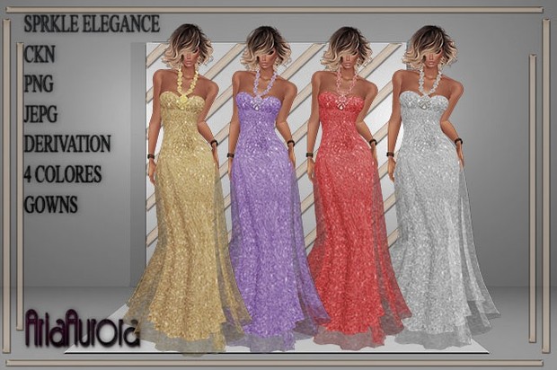 SPARKLE ELEGANCE GOWNS,RESELL RIGHT!!