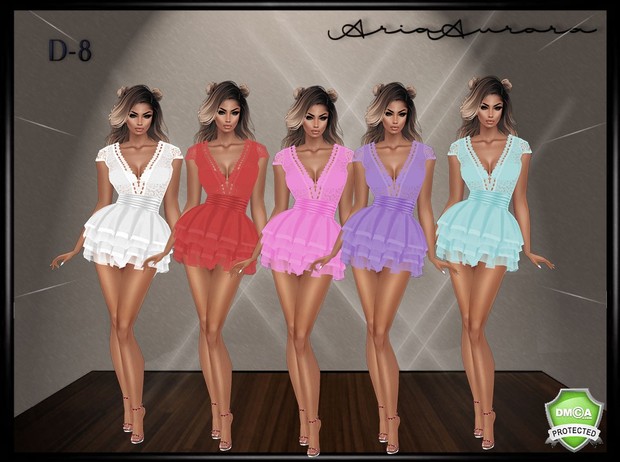 D-8 DRESSES, CHATTY ONLY!