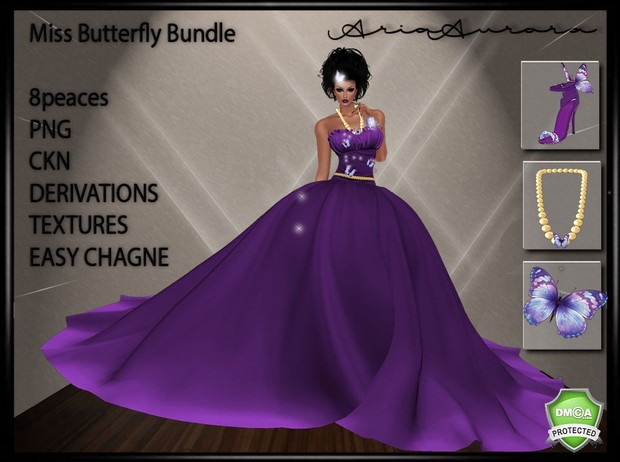 MISS BUTTERFLY BUNDLE,RESELL RIGHT TO 5 PEOPLE!!