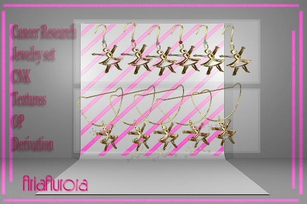 Cancer Research Jewelry Textures NO Resell