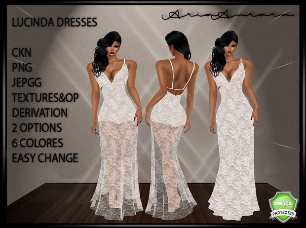 LUCINDA DRESSES 6 COLORE,RESELL RIGHT TO 8 PEOPLE!!