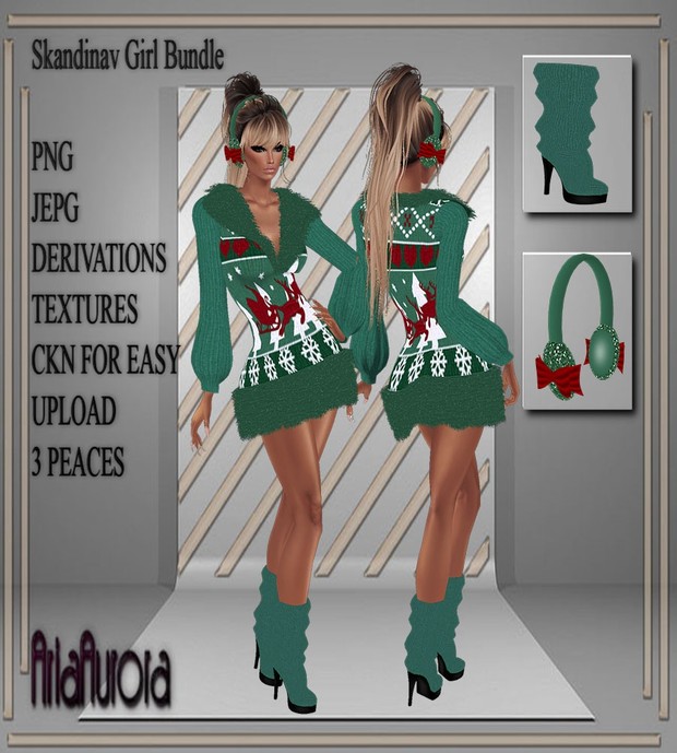 Skandinav Girl Bundle Resell Right to 8 People!!