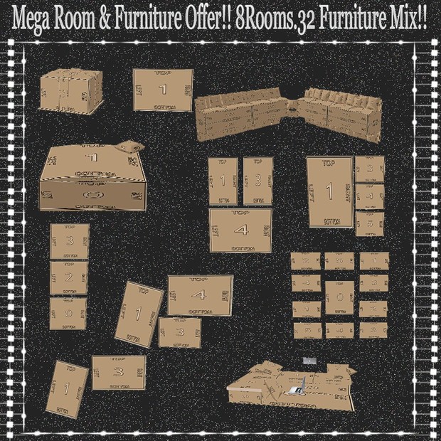 BIGG MESHES OFFER (40MESHES) NO RESELL!! READ DESCRIPTION PLS!!