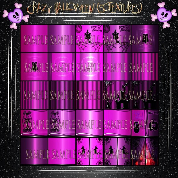Crazy Halloween (50Textures) No Resell