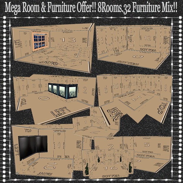 BIGG MESHES OFFER (40MESHES) NO RESELL!! READ DESCRIPTION PLS!!