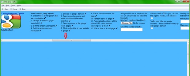 Generador de Trafico Organico para Google Adsense