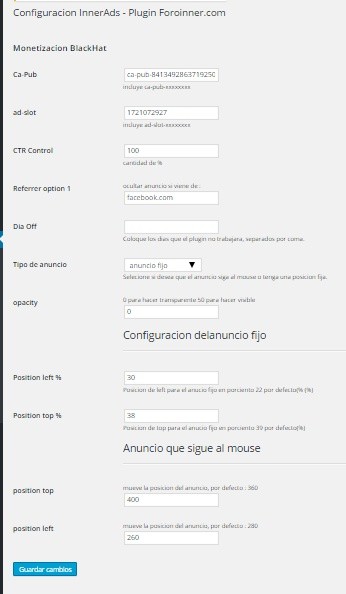 Plugin InnerAds V4.1.9 Mas Click Fraud