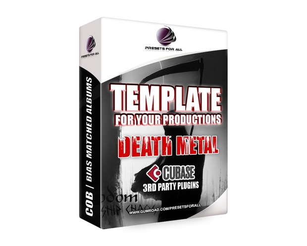 Template For Your Productions - DEATH METAL (Cubase Version)