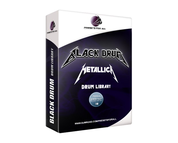 BLACK DRUM - Metallica Drum Library | Kontakt 5