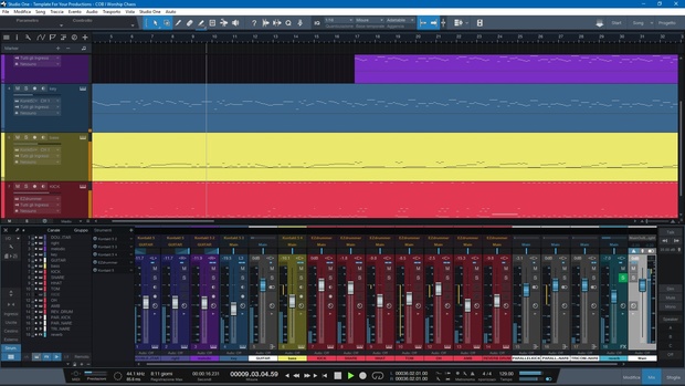Template For Your Productions - DEATH METAL (Studio One Version)