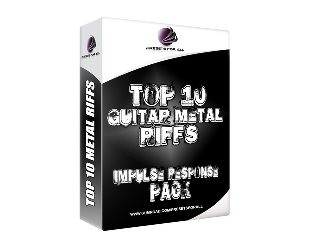 Top 10 Guitar Metal Riffs - Impulse Response Pack