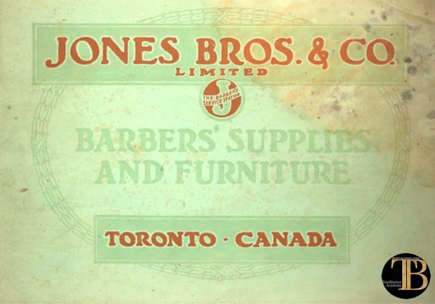 Barber Supplies Canada - Jones Bros - TotalBarber Vintage Books