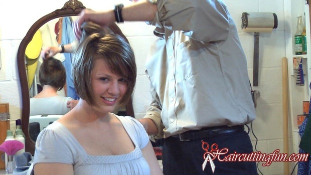Jen's Bob Haircut - VOD Digital Video on Demand