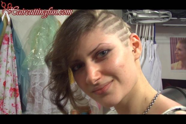 Maia's Asymmetrical Bob with Clippered Pattern Side - VOD Digital Video on Demand
