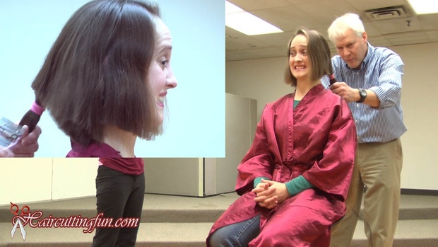 Renita's Very Long Hair to Bob Haircut - VOD, video on demand, digital video