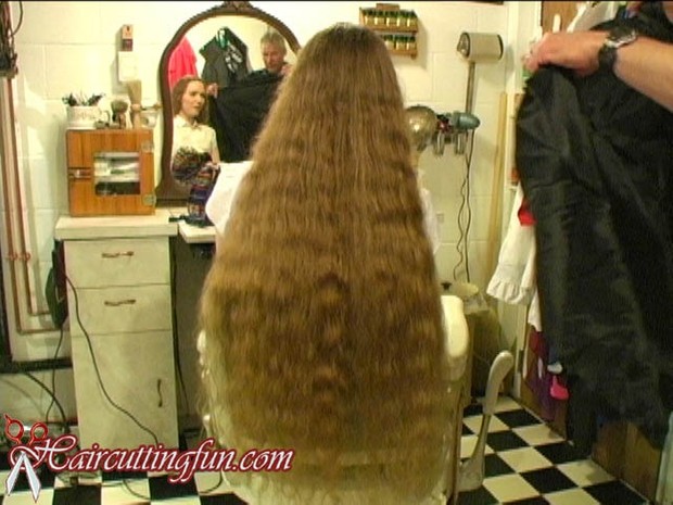 Brittany's Shag Haircut - Long to Short Hair - VOD Digital Video on Demand