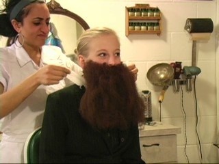 Anne M's Beard and Face Shave - VOD Digital Video on Demand